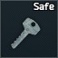 Weapon safe key