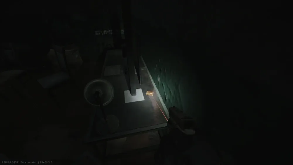 Fourth spawn behind the speaker on the desk
