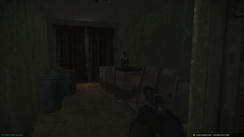 Inside room 206
