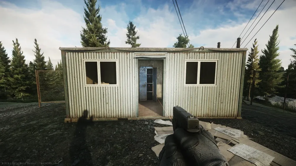 Stash the AK-50 body at the specified spot on Customs — 1