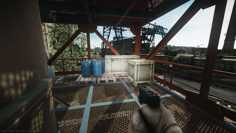 SpecterDR scope spot: 2nd floor at the crates in the far corner