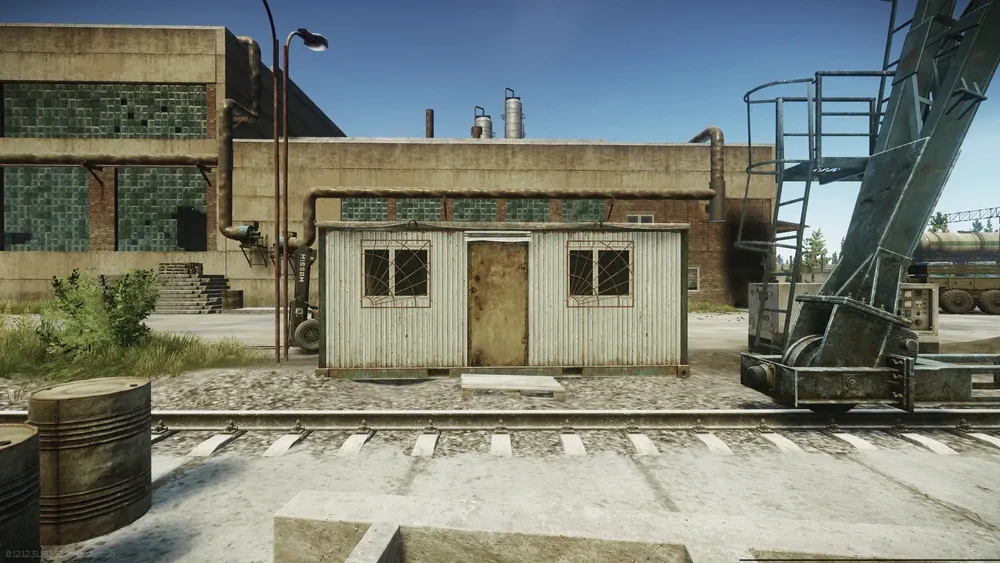 The cabin that is opened with the key