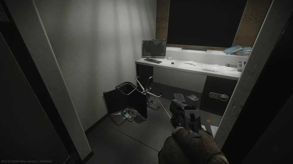 The booth with the claymore