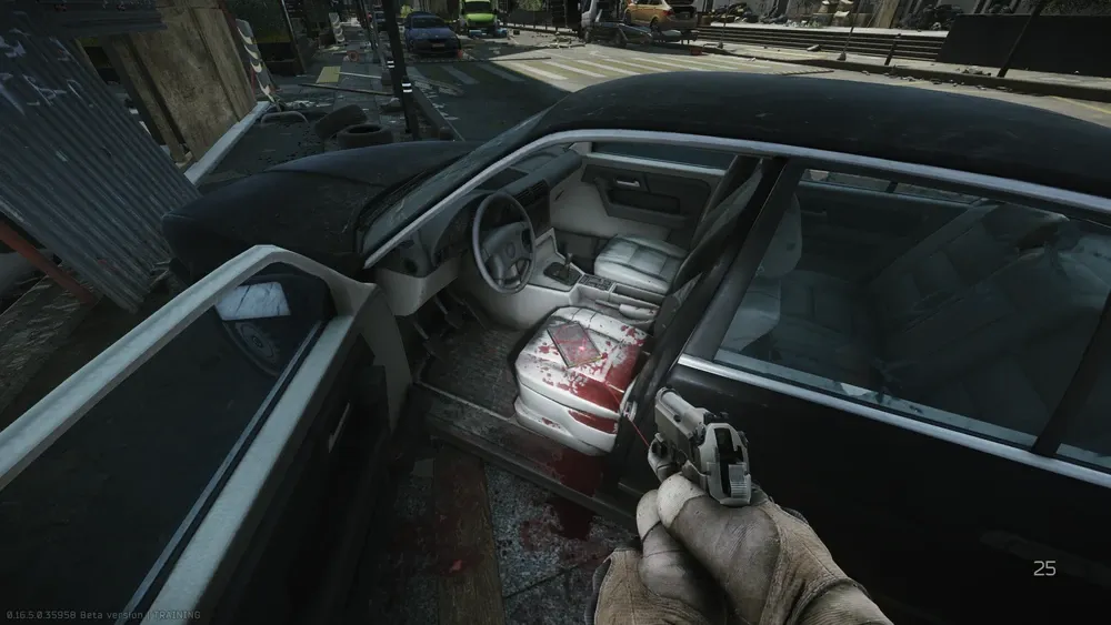 Spawn #2 on the driver seat