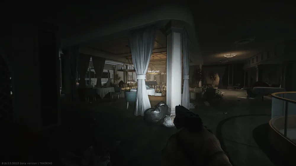 Stashing location on the second floor