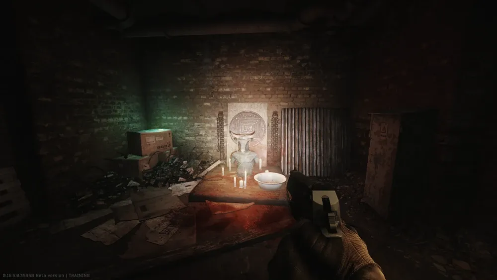 Stash a Cultist knife in the second special place inside The Labyrinth — 1