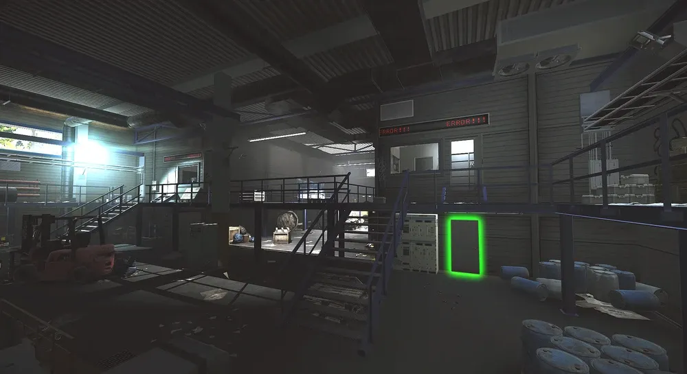 The studio is in the northeast corner