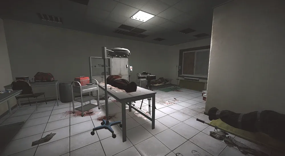 Inside the room