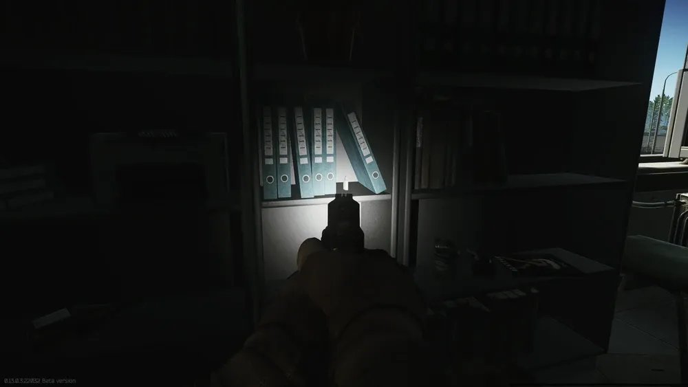 Flash drive in the shelf