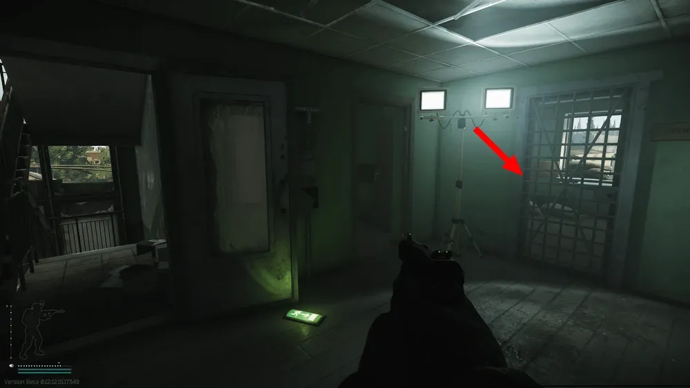 4th floor, First Arsenal on side towards Black bishop