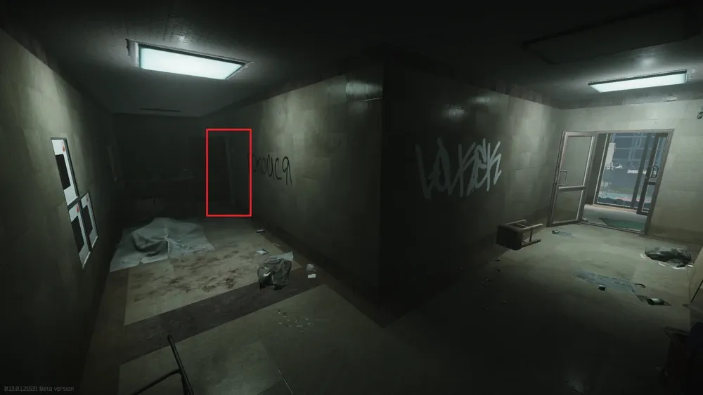 Hallway to apartment 8