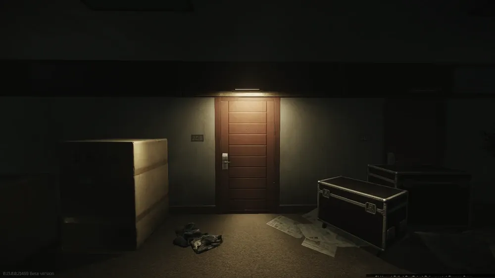 Door to the room