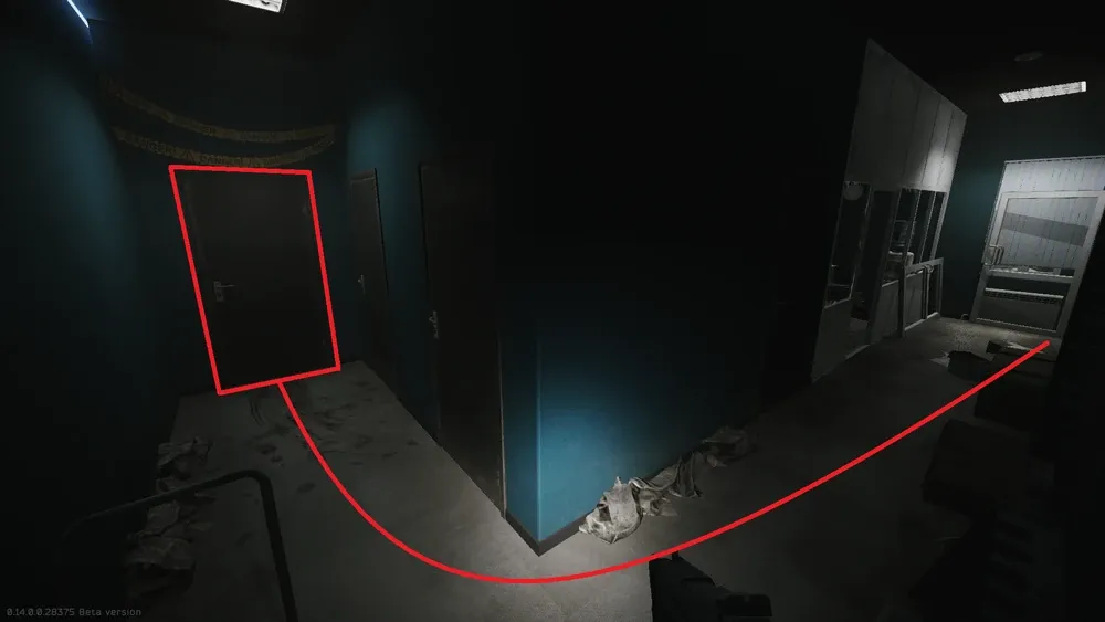 The negotiation room