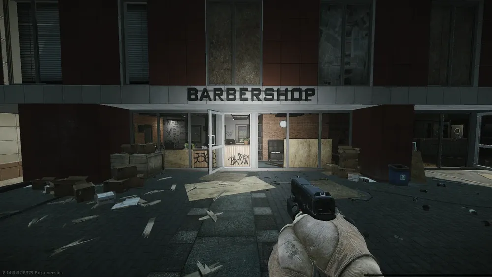 The barber shop