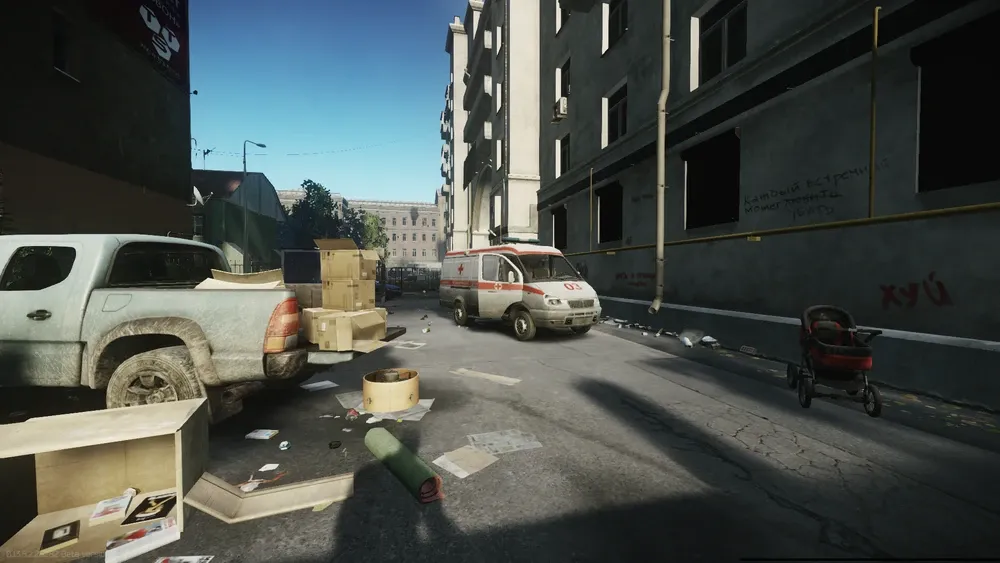 Locate and obtain the ambulance paramedic's smartphone on Streets of Tarkov — 1