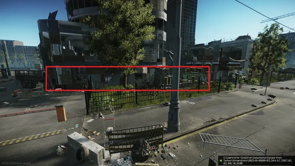 The ambush spot