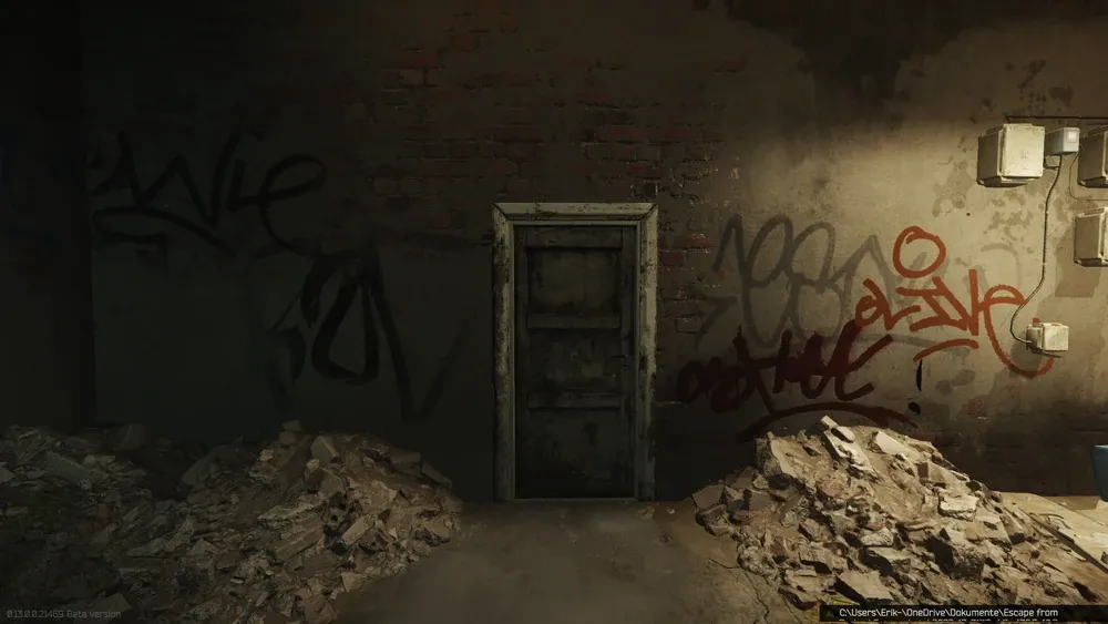 Door to the marked room
