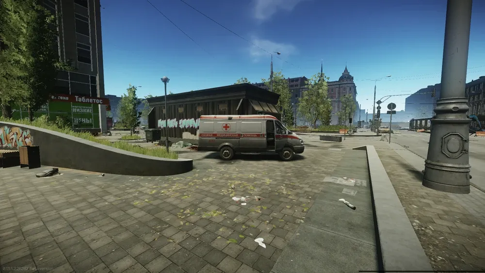 Locate and obtain the ambulance paramedic's smartphone on Streets of Tarkov — 1