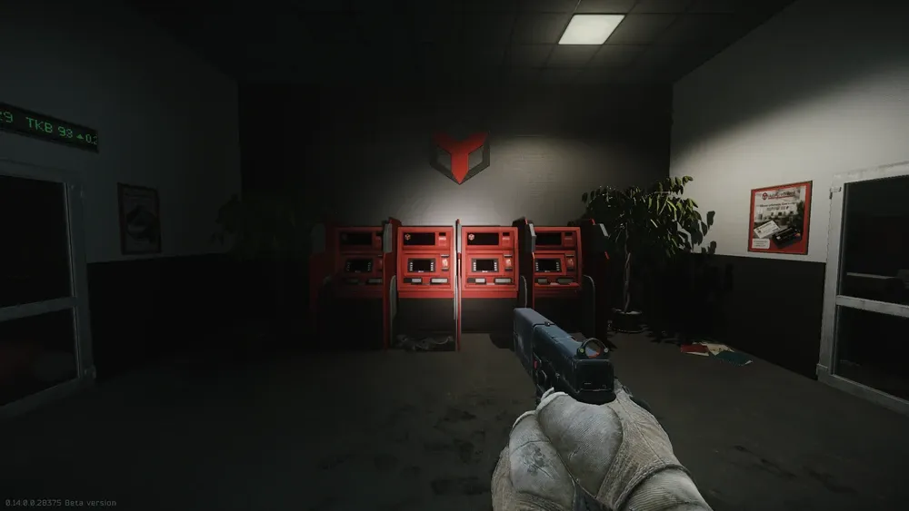 Locate the first group of ATMs on Klimov Street on Streets of Tarkov — 1