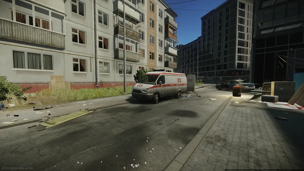 Locate and obtain the ambulance paramedic's smartphone on Streets of Tarkov — 1