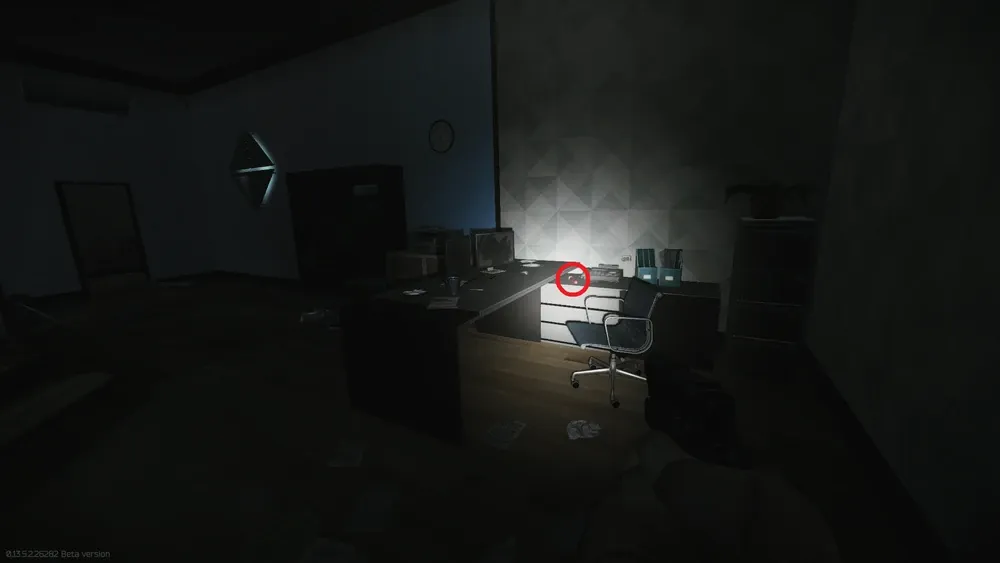 TerraGroup security post, First spawn