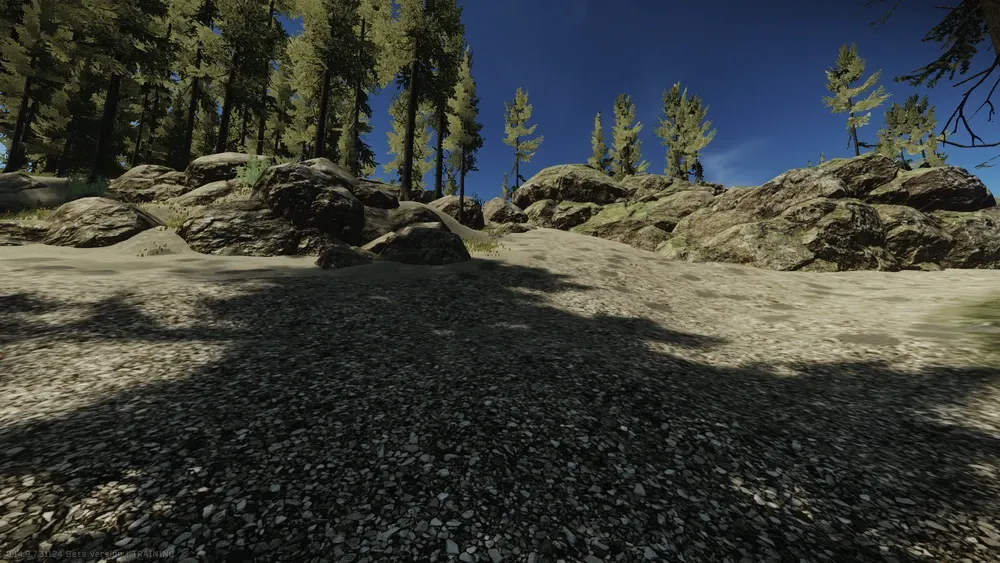 Mined areas to avoid
